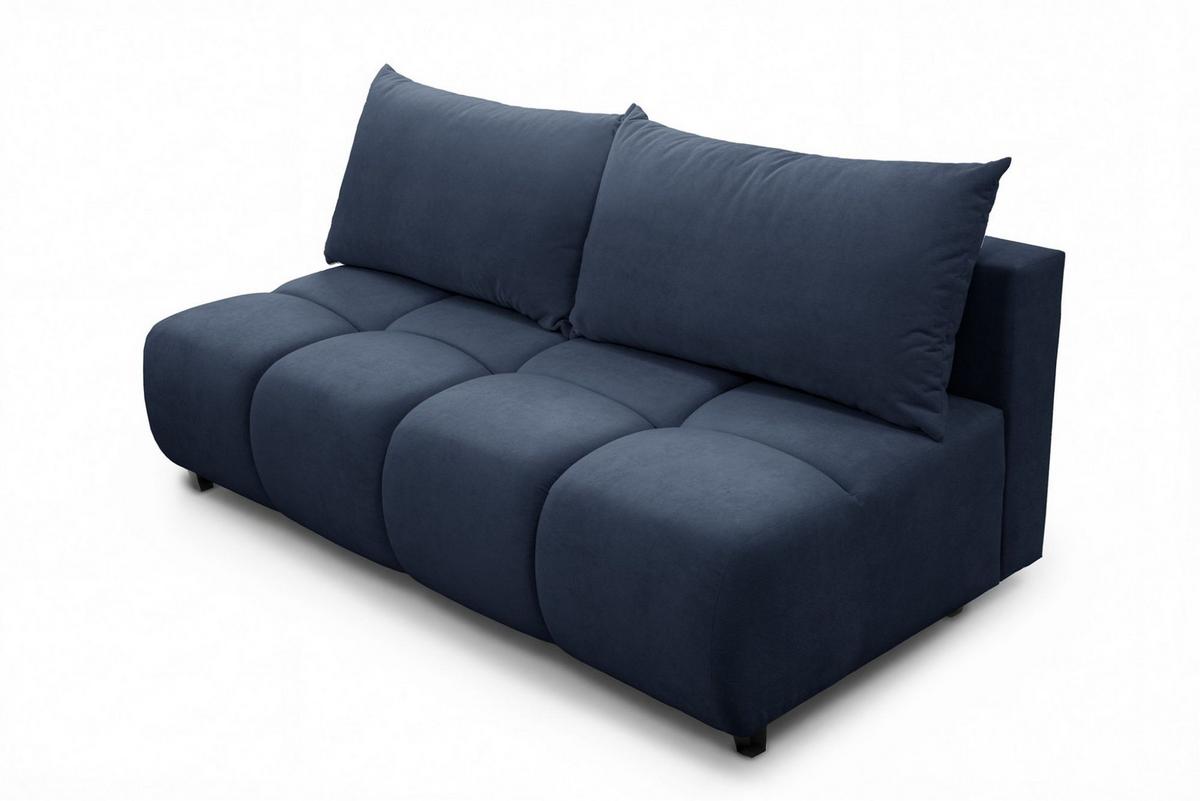 SCHLAFSOFA Xenio Mit Schlaffunktion - Dunkelblau, Holzwerkstoff/Textil (196/103/100cm) - Fun Möbel
