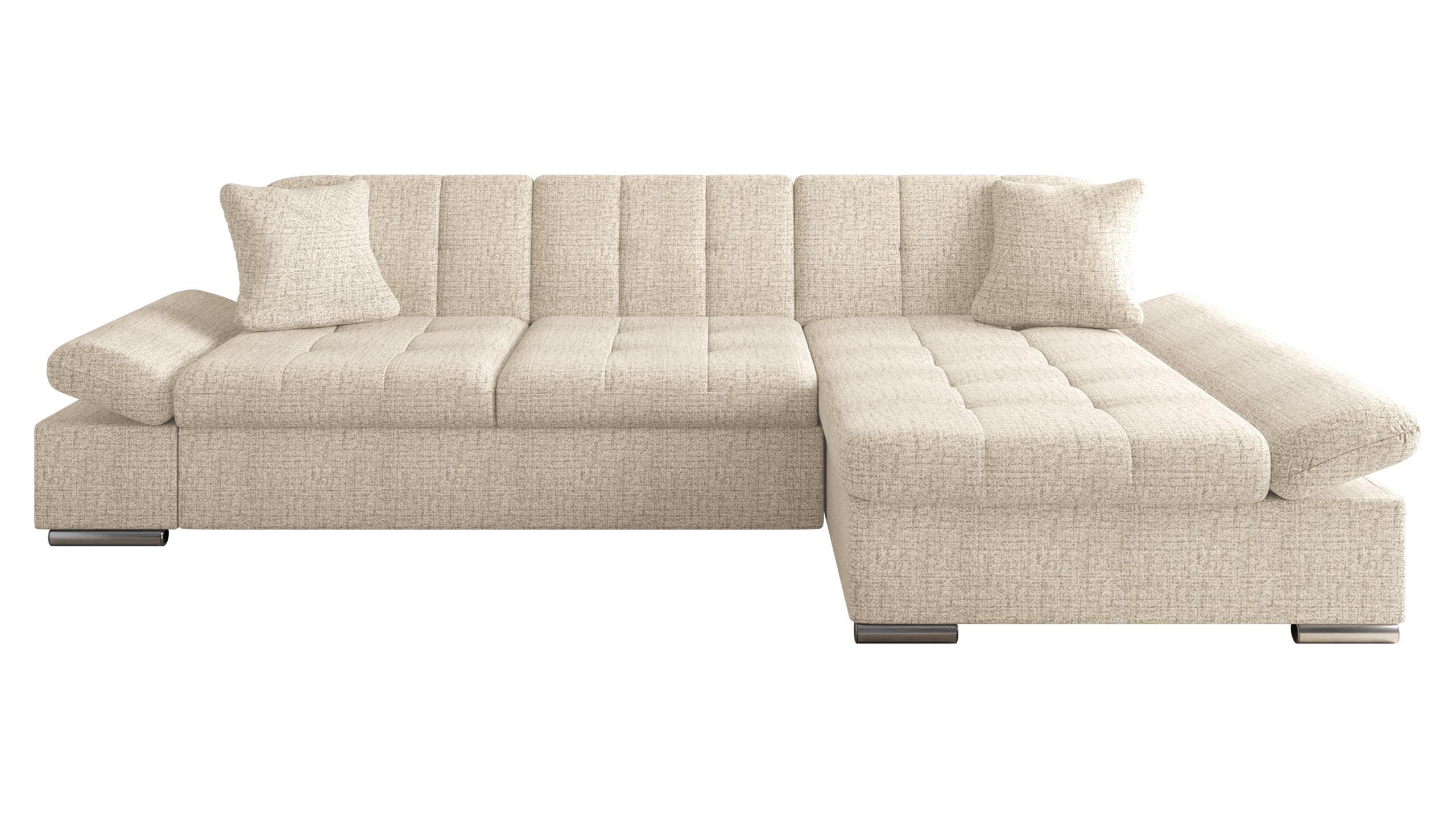 ECKSOFA Malwi, Seite: Rechts - Sahara, Holz/Textil (278/161cm) - MIRJAN24