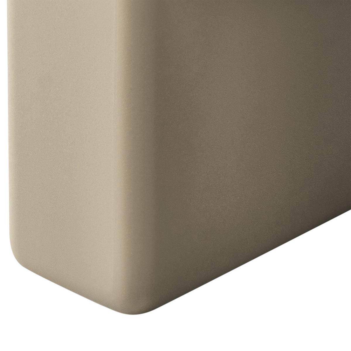 BEISTELLTISCH 2er-Set Olivgrün Beige - Beige/Grün, Kunststoff (41/45/40cm) - Beliani