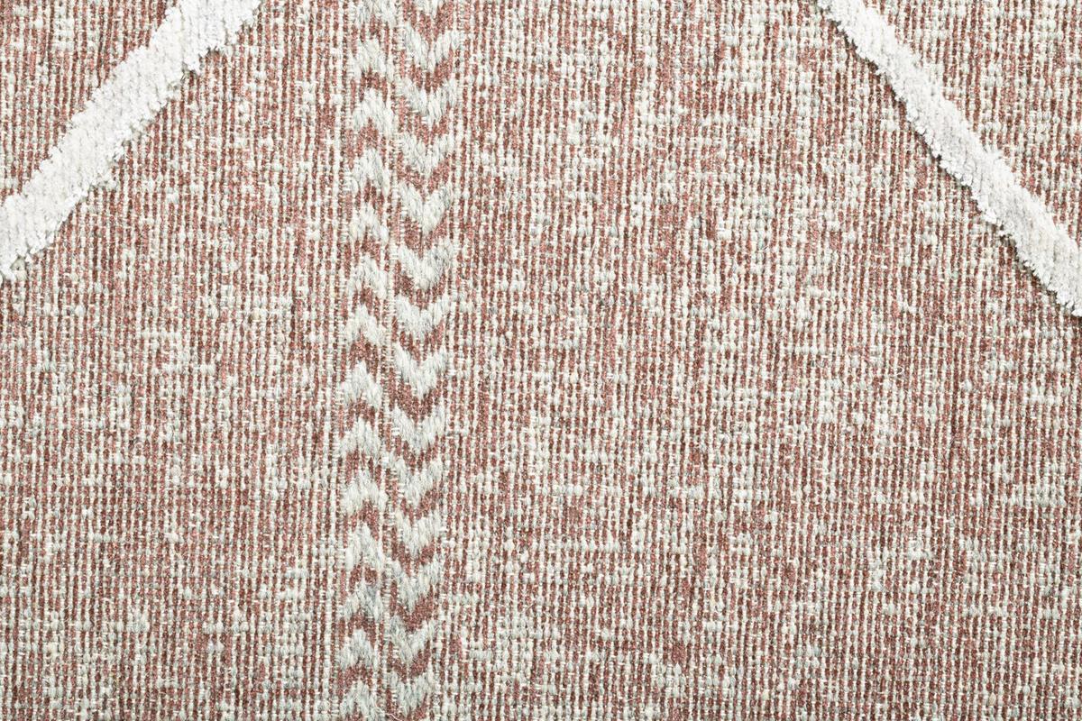 FLACHWEBTEPPICH Braderup 60x100 cm - Rot, Textil (60/100cm) - Sansibar SYLT