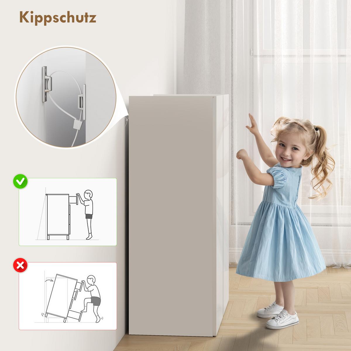 SCHUHSCHRANK mit 2 Hochglanz Türen Schuhregal mit 6 Verstellbaren Fächern, Weiß - Weiß Hochglanz/Weiß, Holzwerkstoff/Kunststoff (70/95/33.5cm) - HOMCOM
