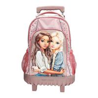 SCHULRUCKSACK TROLLEY DOTS TOPModel rosa 23 x 34 x 54 cm - Rosa, Textil (34/23cm) - Depesche Germany