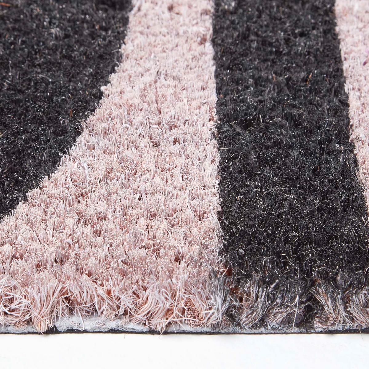 FUSSMATTE Home, Kokosfaser 40/70 cm - Grau, Naturmaterialien (40/70cm) - Homescapes