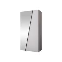 DREHTÜRENSCHRANK Zen 1L 100 cm - Schwarz/Weiß, Holzwerkstoff/Kunststoff (100/202/50cm) - MIRJAN24
