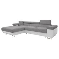 ECKSOFA Torezio Mini, Seite: Links - Graphitfarben, Holz/Textil (280/170cm) - MIRJAN24