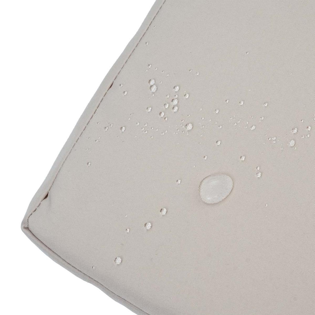 SITZBANK Grau, Beige - Beige/Grau, Kunststoff (164/87/57cm) - MCW