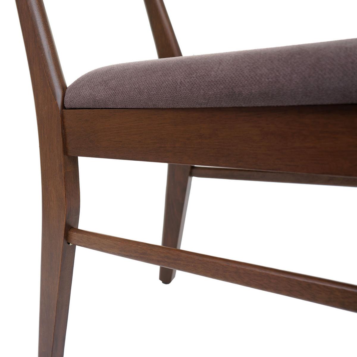 ESSZIMMERSTUHL Braun, Taupe 2er-Set - Taupe/Braun, Holz (45/79/49cm) - MCW