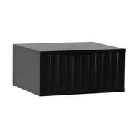 NACHTTISCH schwebende Lluvia Schwarz - Schwarz, Holzwerkstoff (40/19/35cm) - VS Venta-stock