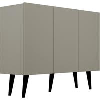 SIDEBOARD Ivy 120/95/40 in Grau - Grau, Holzwerkstoff (120/95.5/39.9cm) - WFL GROUP