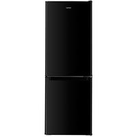 KÜHL-GEFRIER-KOMBINATION, freistehend, 173 Liter Nutzinhalt, 4-Sterne Gefrieren, Höhe 142,5 cm, 40 dB, Kühlschrank mit Gefrierfach groß, CFS1110-B - Schwarz, Glas/Kunststoff (49.5/142.5/56cm) - homeX