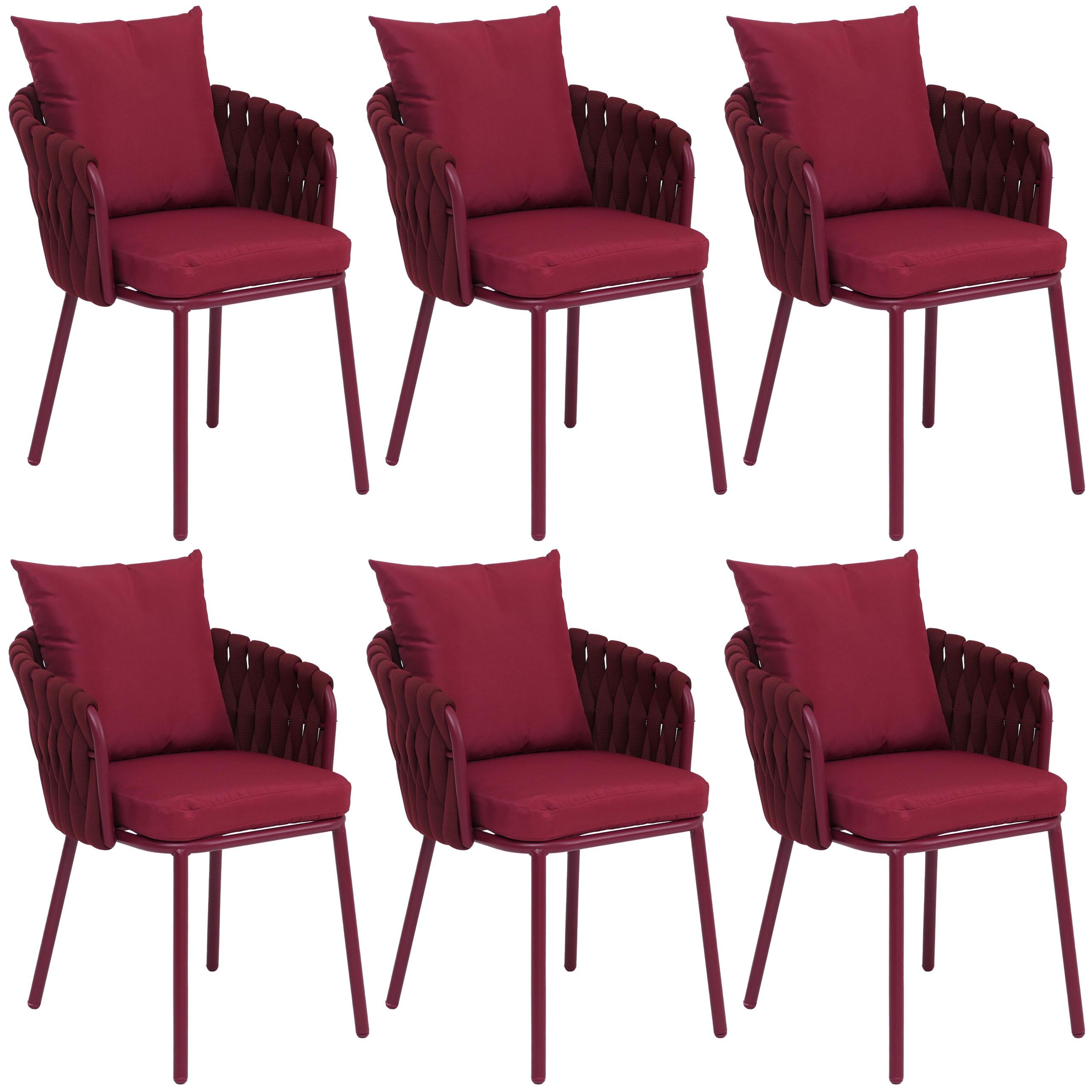 ESSZIMMERSTUHL Bordeaux - Bordeaux, Textil (56/71/57cm) - MCW