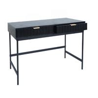 KONSOLENTISCH eckig Schwarz - Schwarz, Holzwerkstoff (40/100/85cm) - MCW
