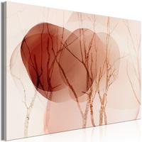 KUNSTDRUCK Rosa 120/80 cm - Pink, Textil (120/80cm) - KUNSTLOFT