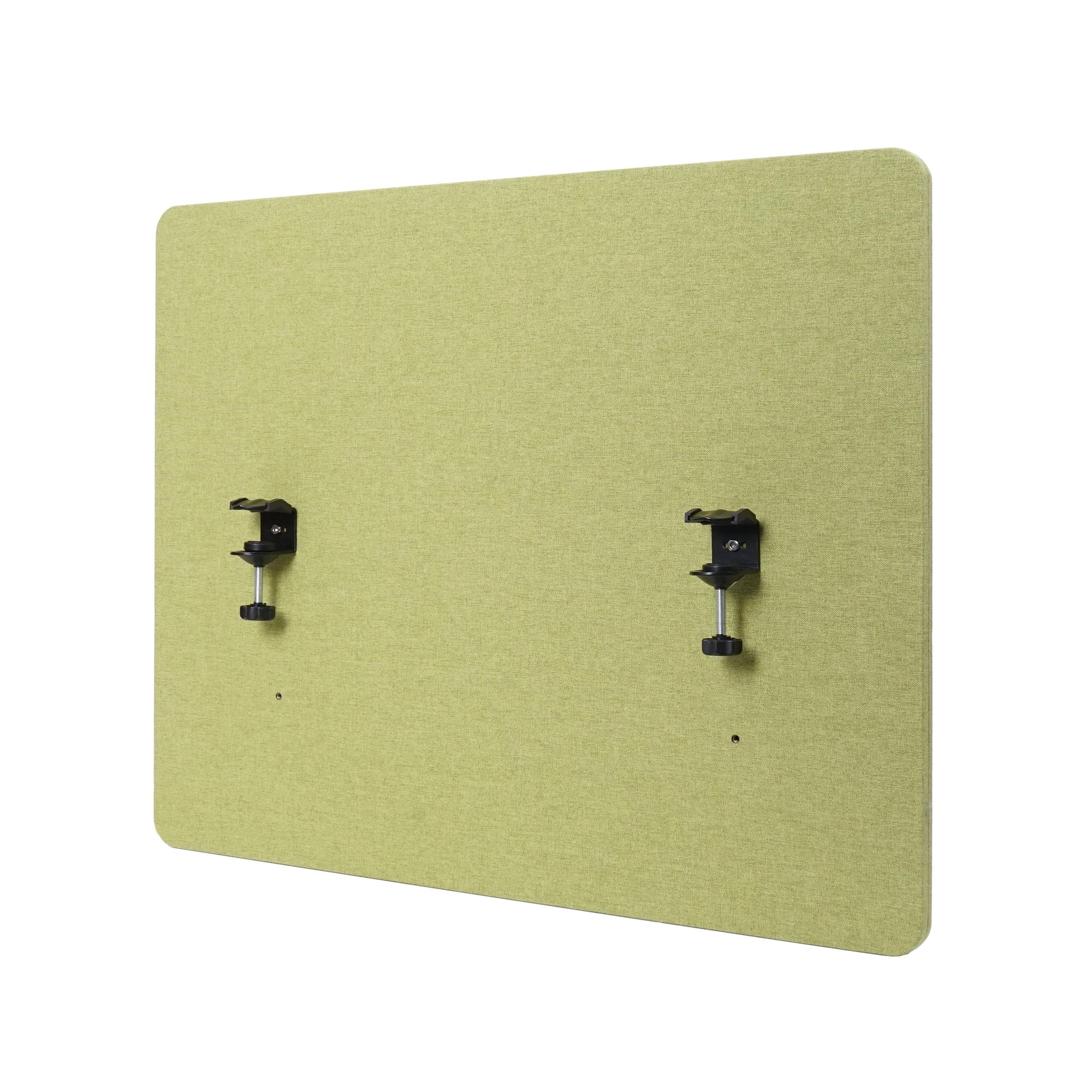 AKUSTIK-TISCHTRENNWAND Hellgrün - Hellgrün, Textil (75/60/2cm) - MCW