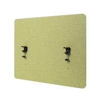 AKUSTIK-TISCHTRENNWAND Hellgrün - Hellgrün, Textil (75/60/2cm) - MCW