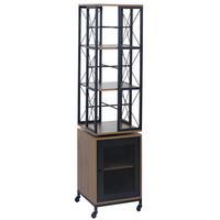BÜCHERREGAL Braun - Braun, Holz (40/162/42cm) - MCW