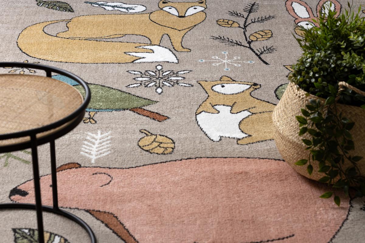 TEPPICH Fun 180/270 cm - Beige, Textil (180/270cm) - rugsX