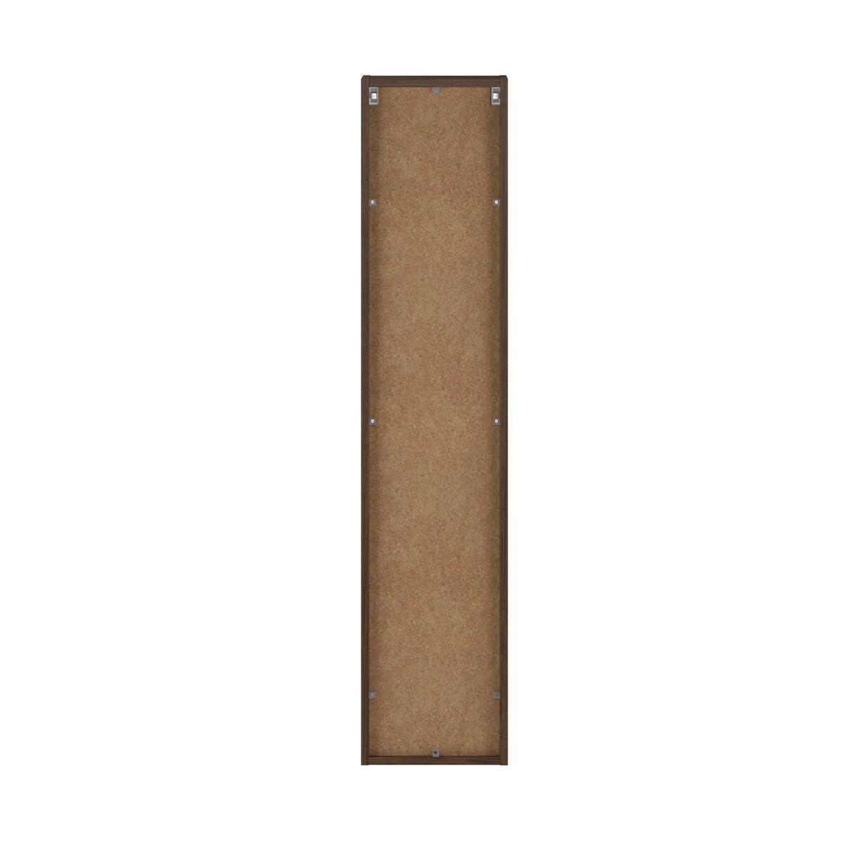 HÄNGESÄULE Elias Dunkles Holz - Braun, Holzwerkstoff (30/140/25.5cm) - Petits-meubles