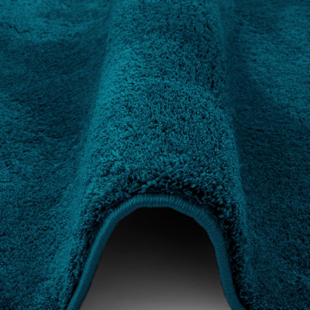 HOCHFLOR LANGFLOR SUPER SOFT TEPPICH SILKY - Petrol, Textil (80/150cm) - Pergamon