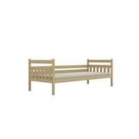 KINDERBETT Dawid mit Matratze 90/180 Natur unlackiert 90/180 - Sonoma Eiche, Holz (90/180cm) - RAUMHIRSCH FURNITURE