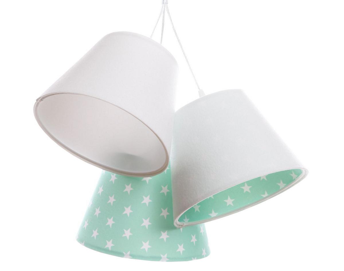 HÄNGELEUCHTE Pastell 26/19 cm - Türkis, Kunststoff (26/0.8/19cm) - ONZENO