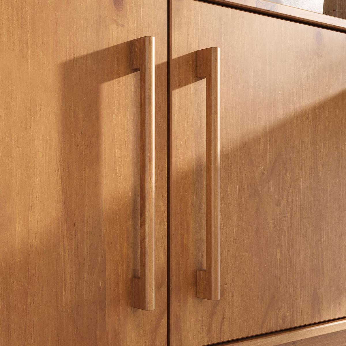 SIDEBOARD TECCA Eiche - Eichefarben, Holz (170/71/41cm) - IDIMEX