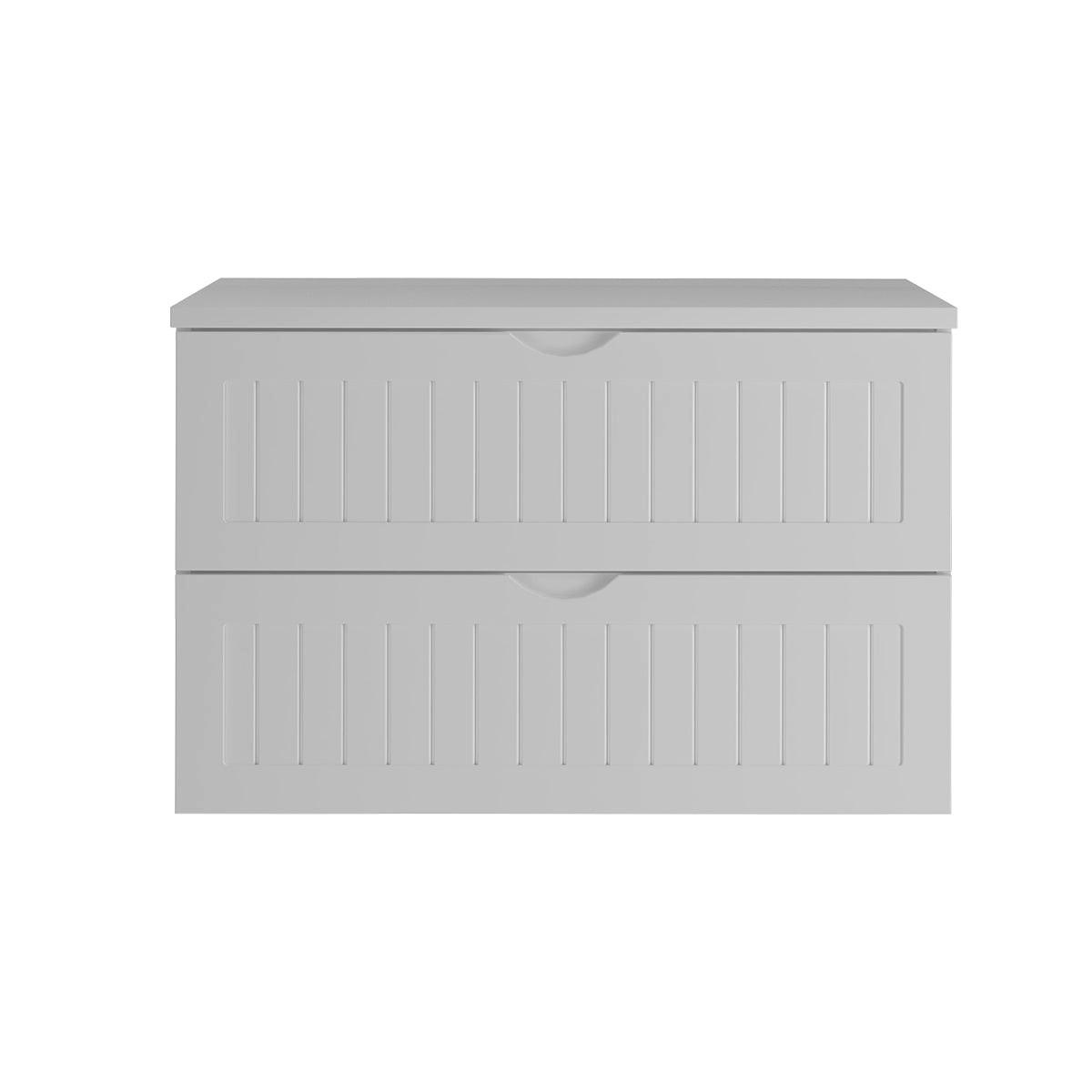 WASCHTISCHUNTERSCHRANK 80.6cm Soline Weiß - Weiß, Holzwerkstoff (80.6/52.2/45.8cm) - Petits-meubles