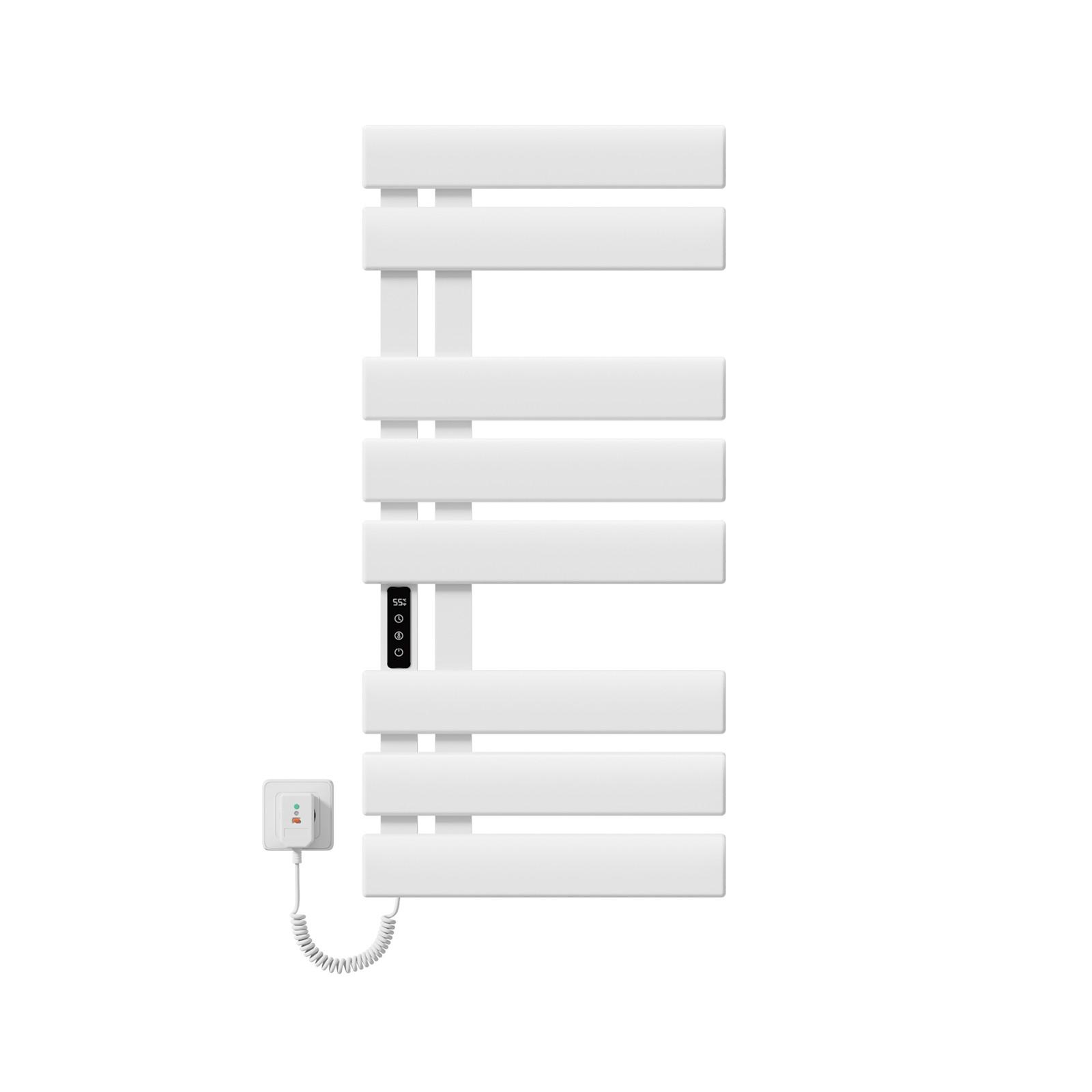 HEIZKÖRPER Elektrisch 85 x 40 cm mit App- und Sprachsteuerung Weiß - Weiß, Metall (40/85/11cm) - EMKE