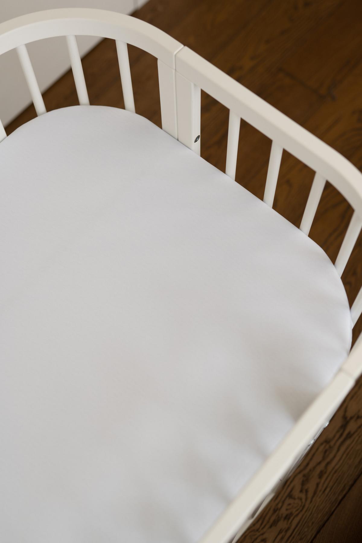 BABY Spannbettlaken 5in1 - Weiß, Textil (65/93cm) - waldin
