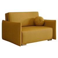SCHLAFSOFA Viva Glov II - Gelb/Naturfarben, Holz/Textil (134/85/98cm) - MIRJAN24