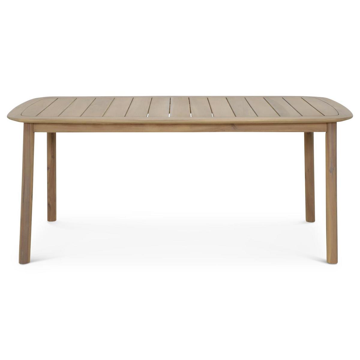 GARTENTISCH SURIN natur - Naturfarben, Holz (95/180/76cm) - IDIMEX