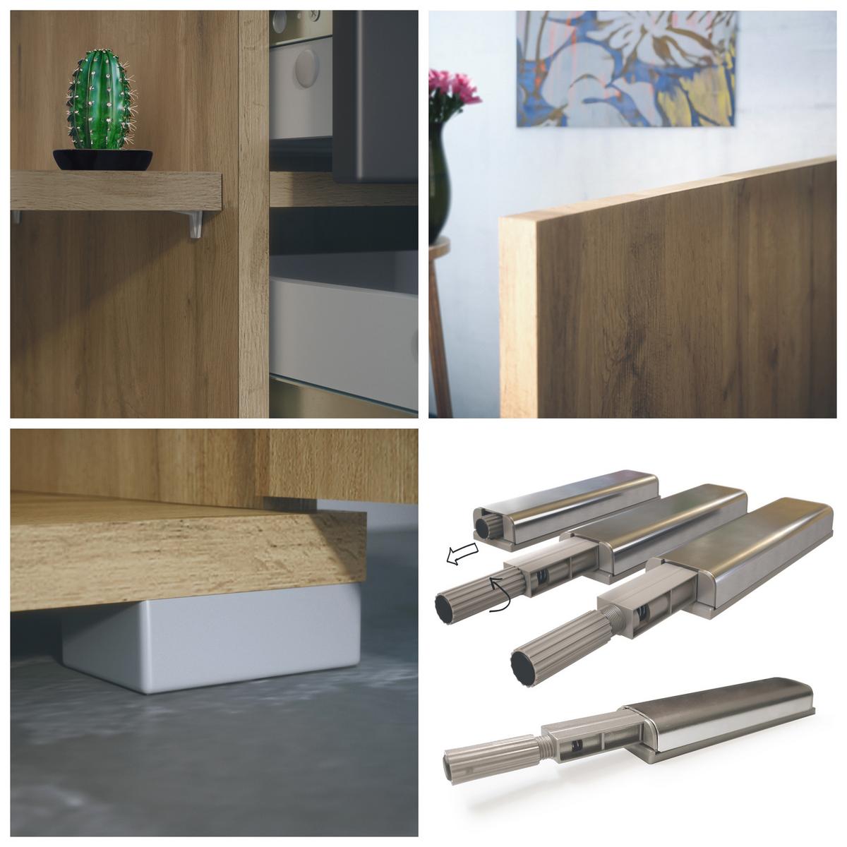 SIDEBOARD Faro Schwarz Hochglanz - Schwarz Hochglanz, Holzwerkstoff (166.5/75.5/35cm) - Vladon