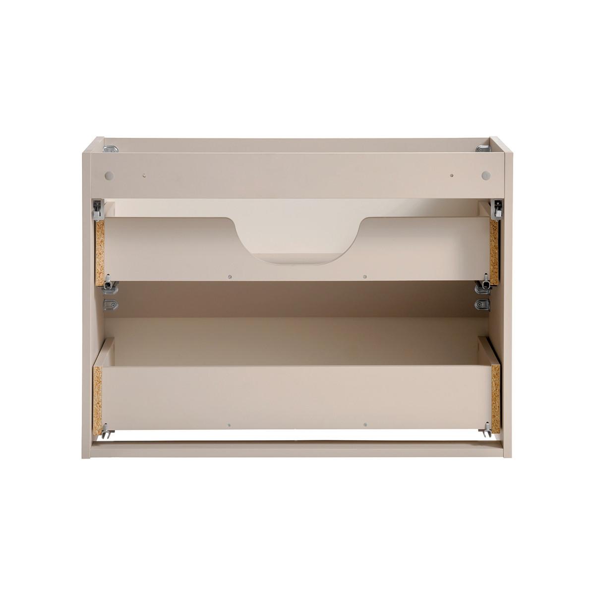 WASCHTISCHUNTERSCHRANK 120.4cm Manoa Kaschmir - Beige, Holzwerkstoff (120.4/59/40cm) - Petits-meubles