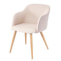 ESSZIMMERSTUHL Beige - Beige, Textil (53/78/60cm) - MCW
