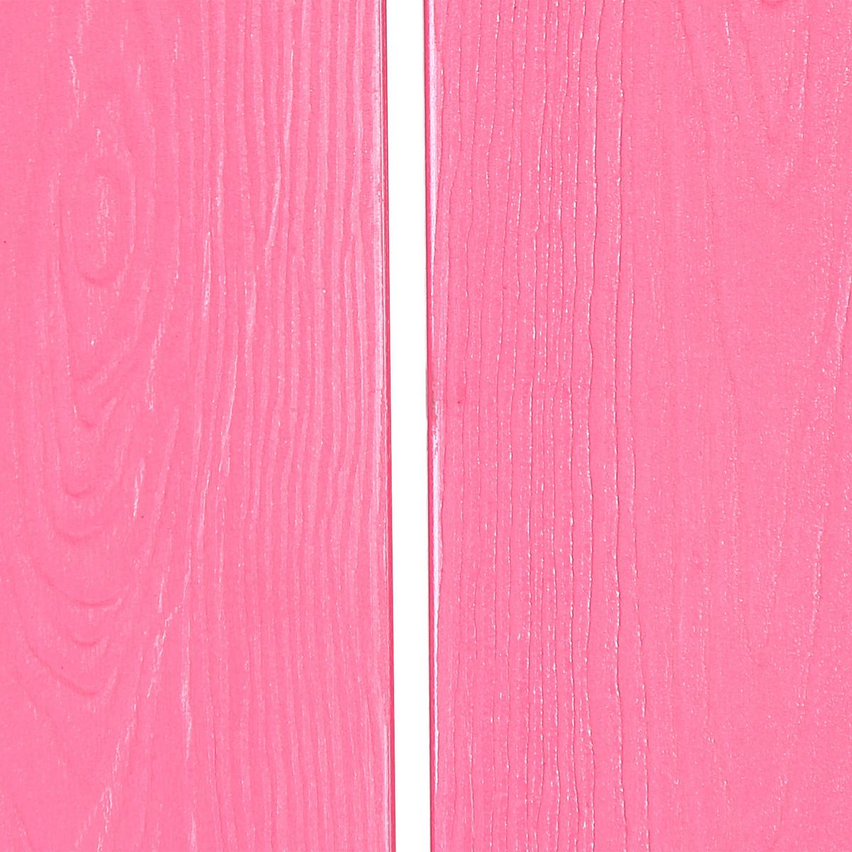 GARTENSTUHL Holzwerkstoff Rosa Adirondack - Pink, Kunststoff (75/88/88cm) - Beliani