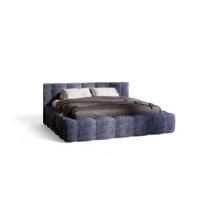 POLSTERBETT Lizeth In Perfect Harmony - Dunkelblau, Holzwerkstoff/Textil (200/200cm) - Fun Möbel