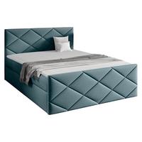 BOXBETT Herkules - H3 - Blaugrau, Holz (160/200cm) - MIRJAN24