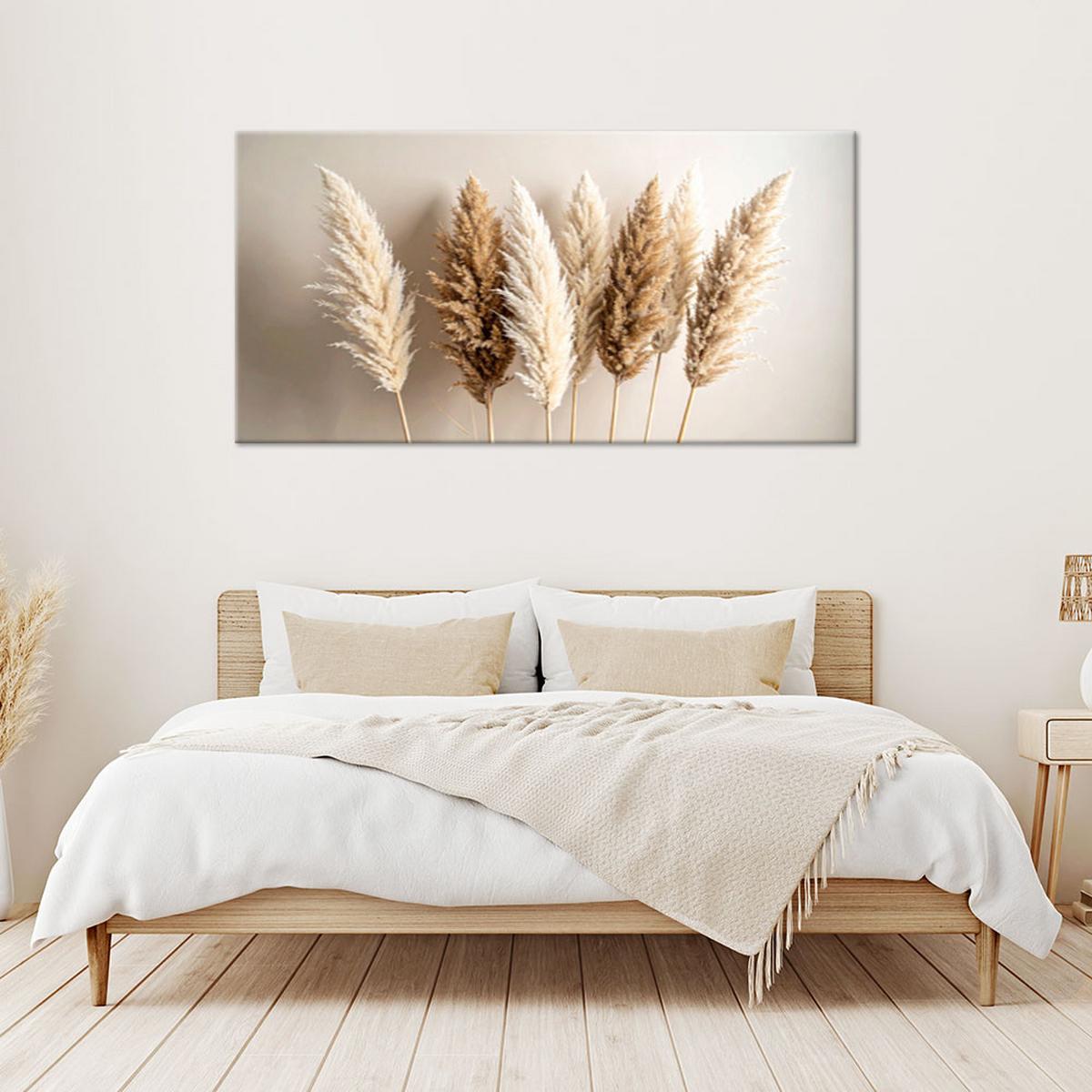 LEINWANDBILD Natur und Botanik 120x60cm - Beige, Textil (120/60cm) - Feeby