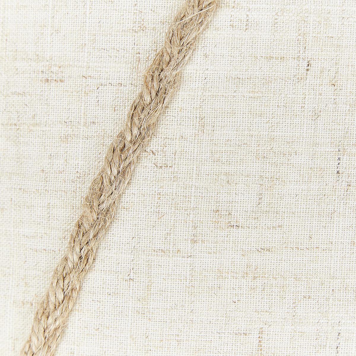DEKOKISSEN 2er-Set Beige 45/45 cm Licuala - Beige, Textil (45/45cm) - Beliani