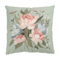 DEKOKISSEN Bouquet in Pastell I 40/40 cm - Rosa, Textil (40/40/10cm) - Bilderwelten