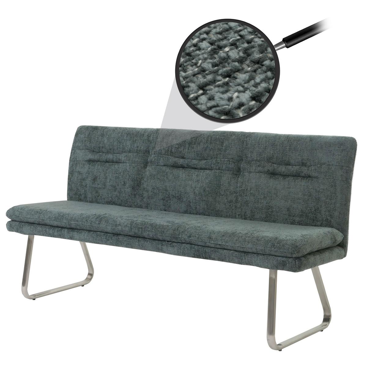 SITZBANK Dunkelgrün - Dunkelgrün/Petrol, Textil (180/93/58cm) - MCW