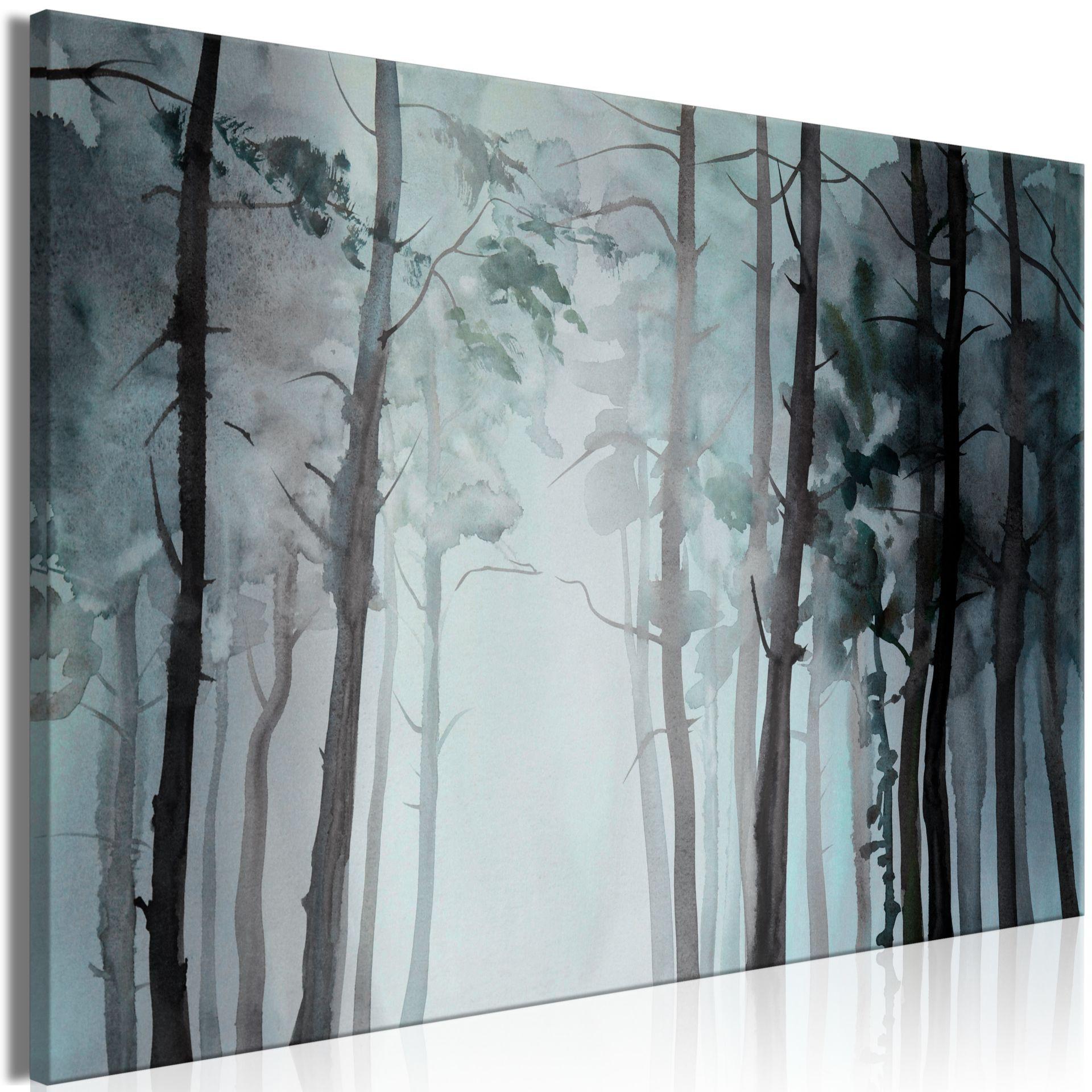 KUNSTDRUCK Schwarz-Weiß 90/60 cm - Schwarz, Textil (90/60cm) - KUNSTLOFT