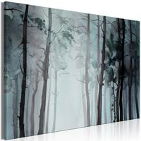KUNSTDRUCK Schwarz-Weiß 60/40 cm - Schwarz, Textil (60/40cm) - KUNSTLOFT