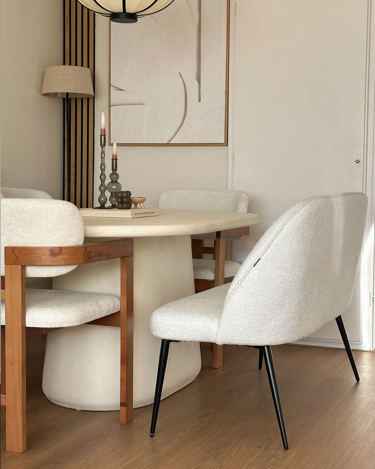 2-SITZER-KÜCHENSOFA hellbeige Osby - Beige/Schwarz, Textil (130/85/49cm) - Beliani