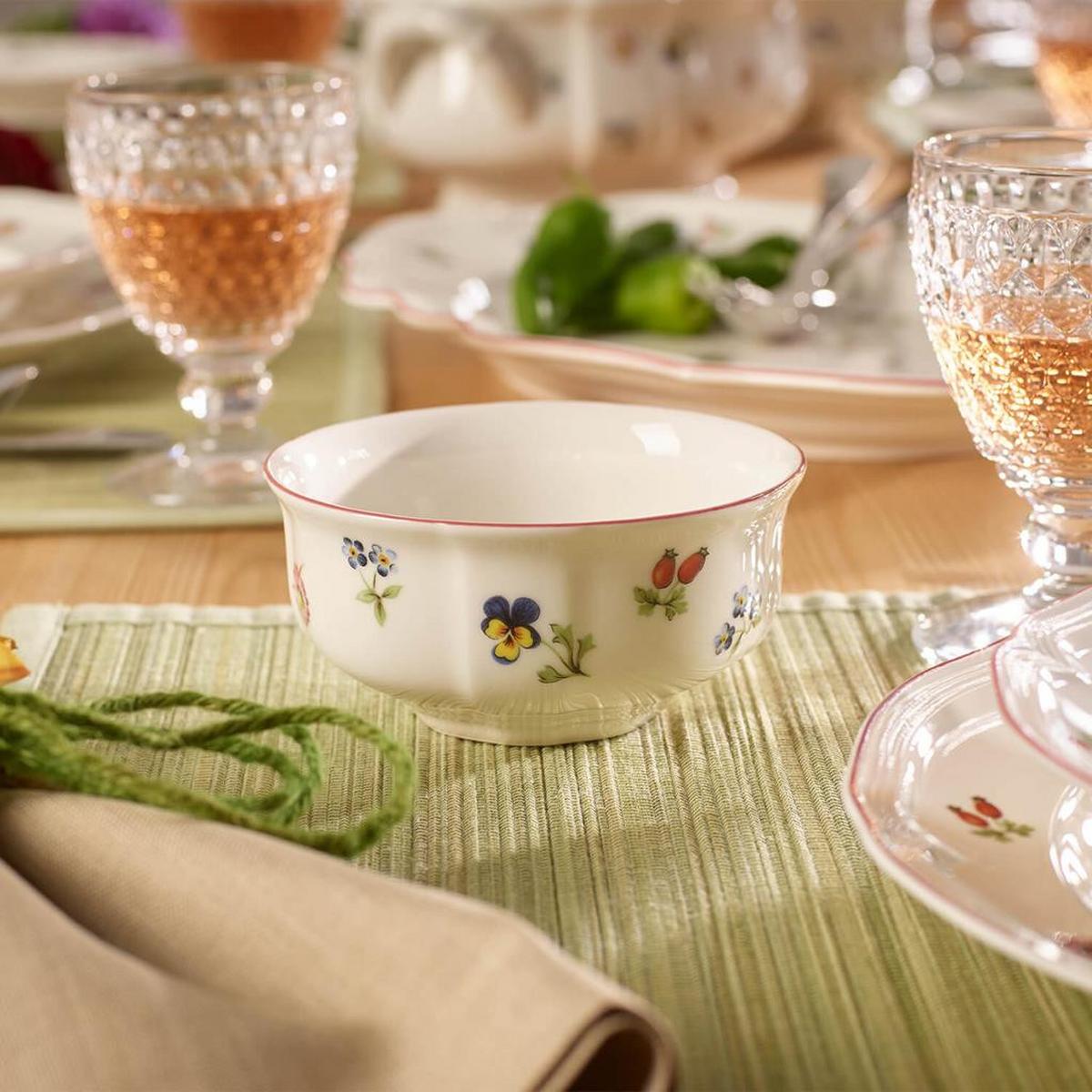 DESSERTSCHALEN Petite Fleur weiß ø 11,7 cm 6er Set - Weiß, Keramik (11.7cm) - Villeroy & Boch