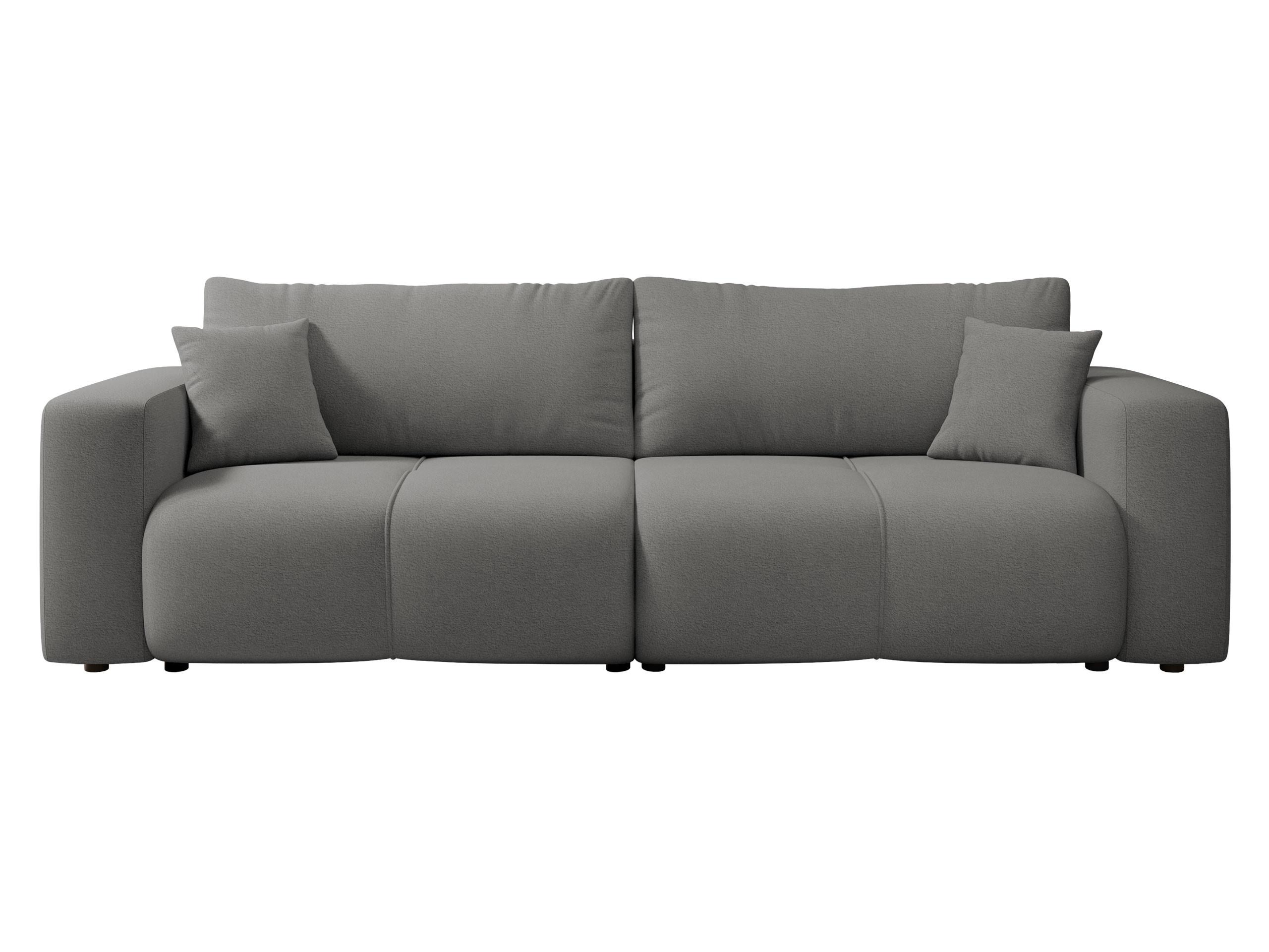 SCHLAFSOFA Furyn - Schwarz/Grau, Holz/Kunststoff (245/82/92cm) - MIRJAN24