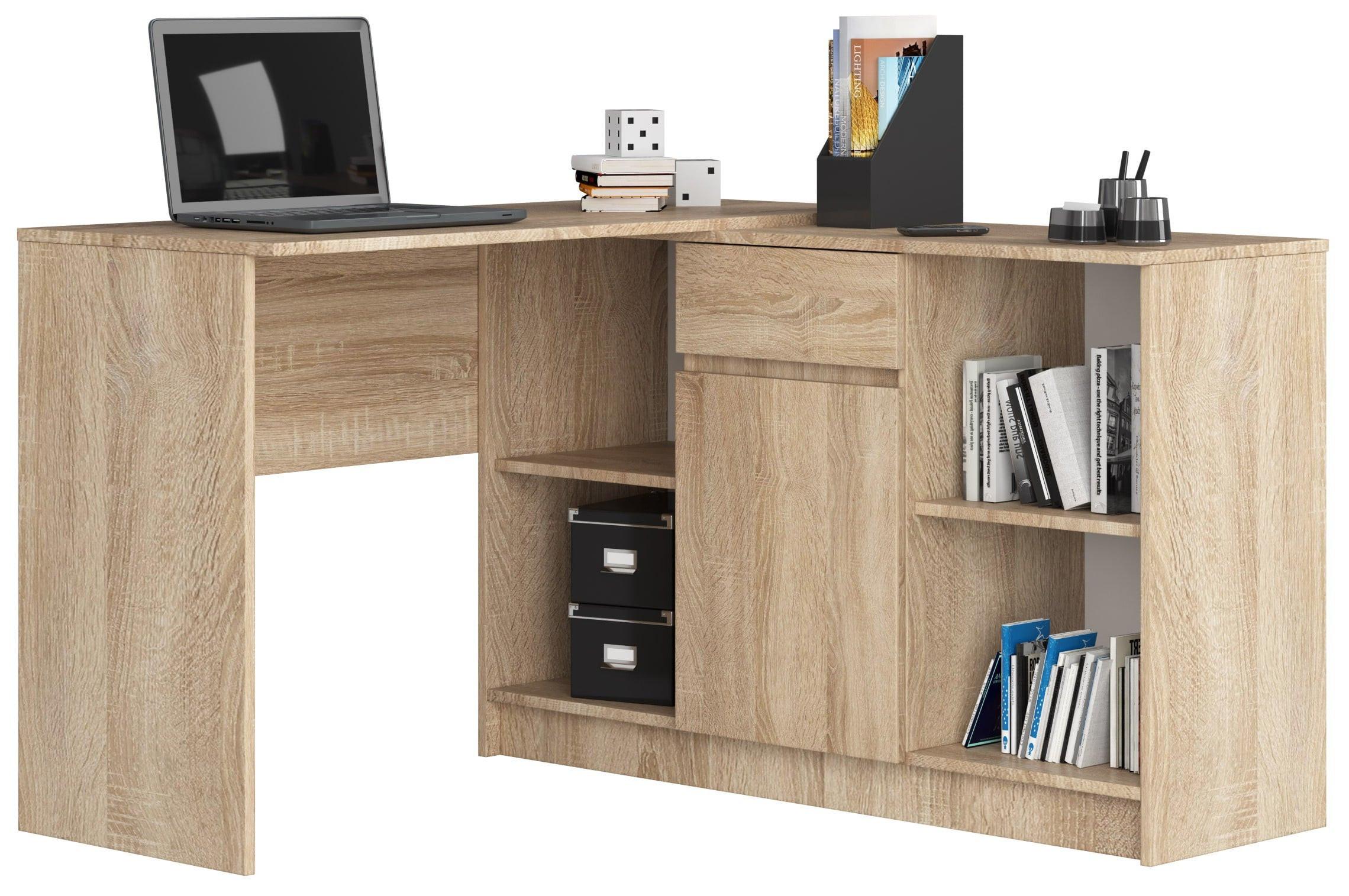 SCHREIBTISCH Eiche Sonoma 79/120/126 - Sonoma Eiche, Holzwerkstoff (125/55/79cm) - RAUMHIRSCH FURNITURE
