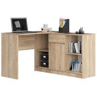 SCHREIBTISCH Eiche Sonoma 79/120/126 - Sonoma Eiche, Holzwerkstoff (125/55/79cm) - RAUMHIRSCH FURNITURE