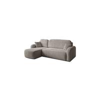 ECKSOFA PALOMA L 235/155/85 cm Coral 50 - Beige, Textil (235/155cm) - Lookway