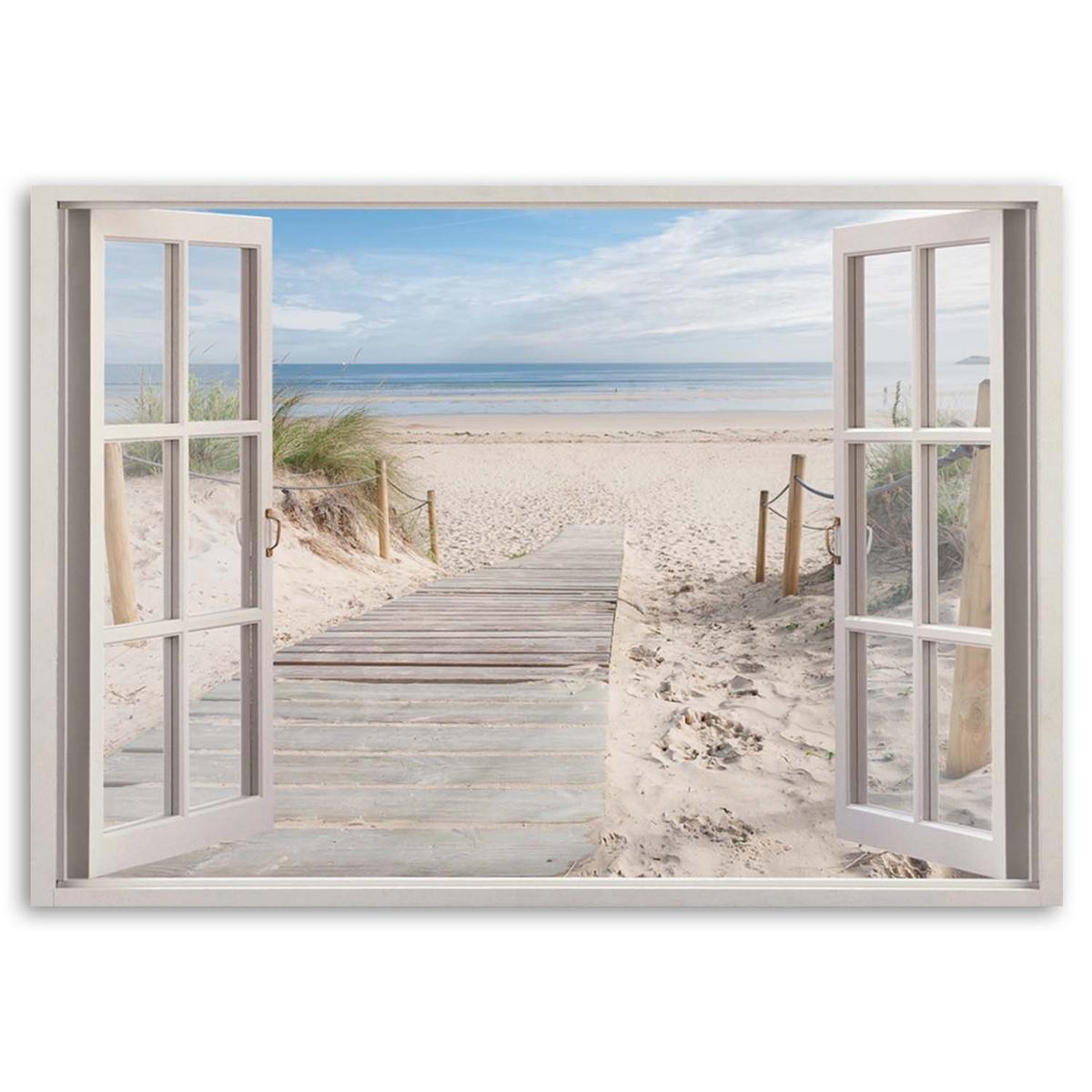 KUNSTDRUCK Beige 60/40 cm - Beige, Textil (60/40cm) - KUNSTLOFT